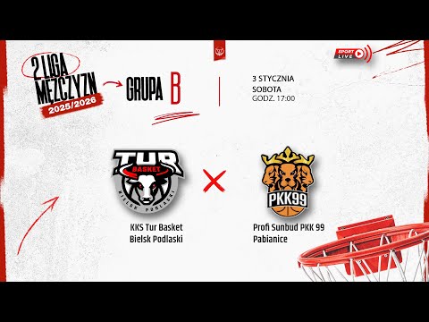 KKS Tur Basket Bielsk Podlaski - Profi Sunbud PKK 99 Pabianice (2 LM)