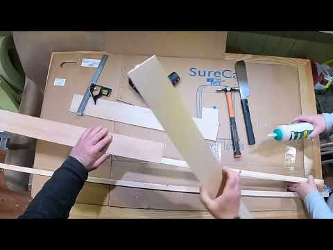 Vlog 108, Narrowboat Fit Out - Boxing in under the Gunwales