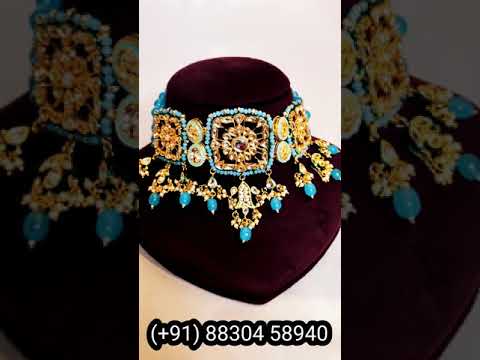 Kundan Chokar Set | Indian Trends Jewellery #shorts #jewelry #indianjewelry