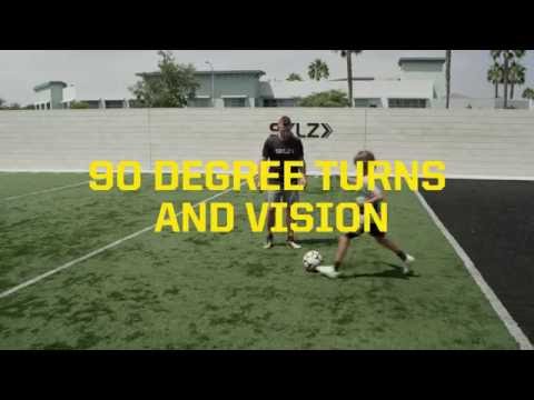 SKLZ Star-Kick: 90 Degree Turns & Vision Soccer Drill