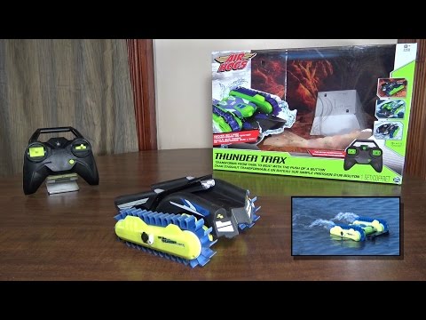 air hogs thunder trax transforming remote control vehicle