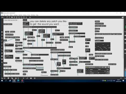 [Max/Msp] Ambient,drone and example