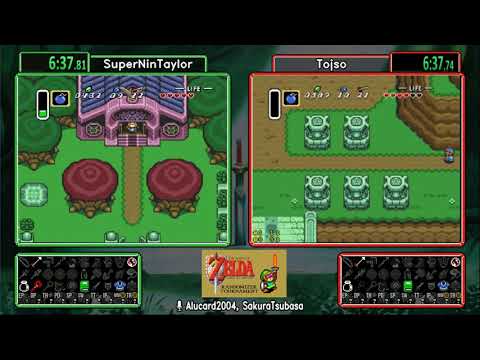 SuperNinTaylor vs Tojso. ALTTP Randomizer Tournament Fall 2017