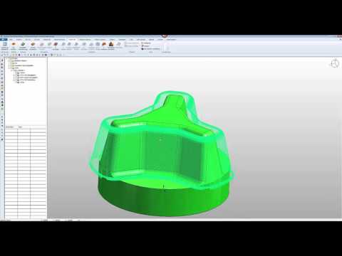 Z-konstant Schlichten 3D-Fräsen mit vectorcam 