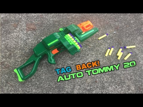 TAG BACK! - BuzzBee Automatic Tommy 20 Blaster | Walcom S7