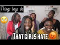 THINGS BOYS DO THAT GIRLS HATE ‍ ️ VERY INTENSE ANNIE QUARSH