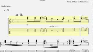 The Voodoo Music | Tuck Andress | Guitar Tab | Transcription