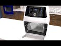 Professional 3D Product Model And Animation White Air Fryer
