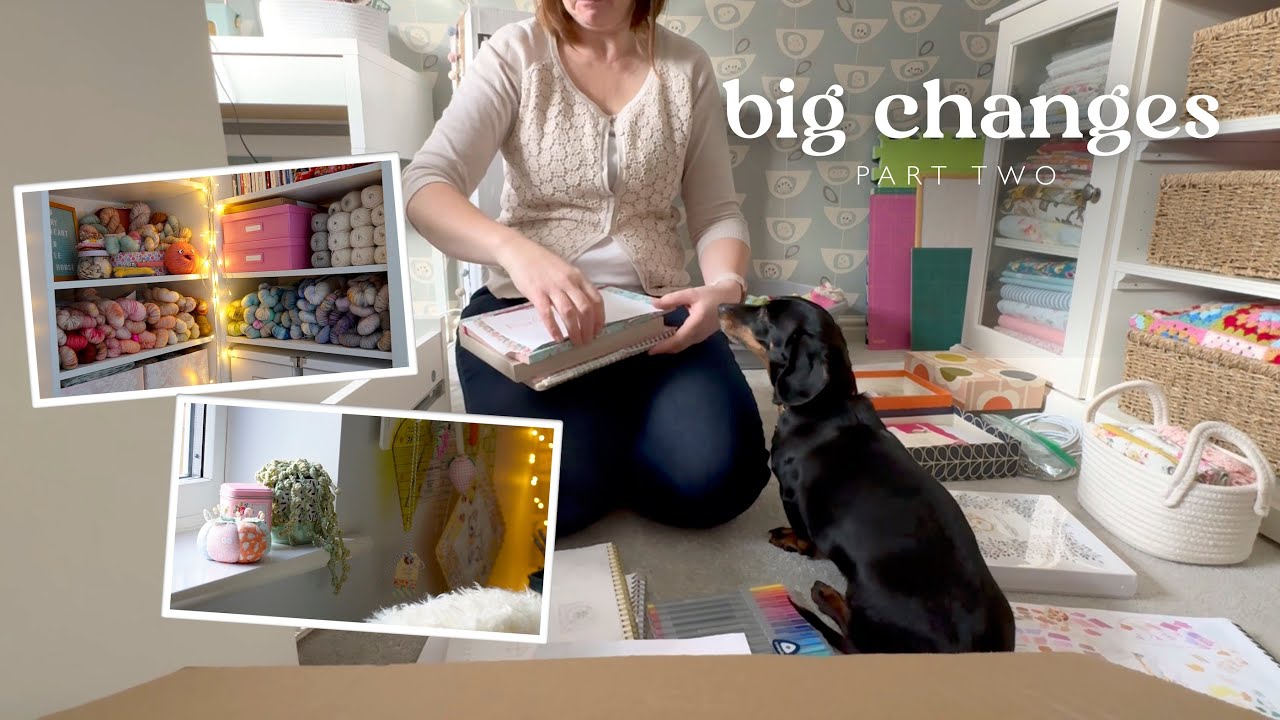 Big Changes | Part 2 - Settling in & the craft room!