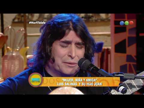 Luis Salinas cantó junto a su hijo Juan - Morfi
