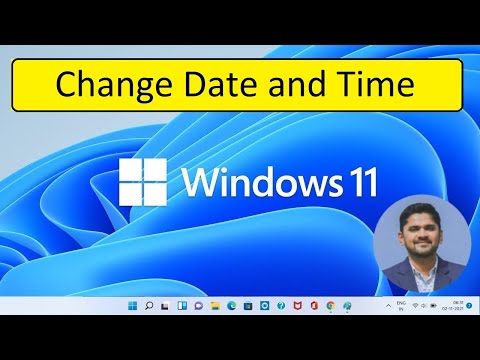 How to change date and time on Windows 11