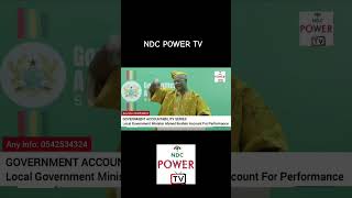 Ahmed Ibrahim Account To Ghanaians On The Local Government Sector - Part 6