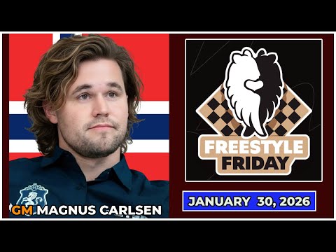 🔴 Magnus Carlsen | Freestyle Chess Friday 2025 | January 30, 2026 | chess.com