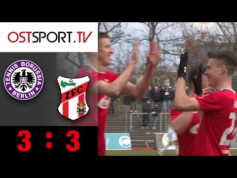 Freistoßtrick rettet Punkt: Tennis Borussia Berlin - ZFC Meuselwitz 3:3 | Regionalliga Nordost