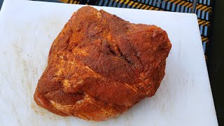 How to BBQ a Pork Picnic Roast (Pulled Pork)