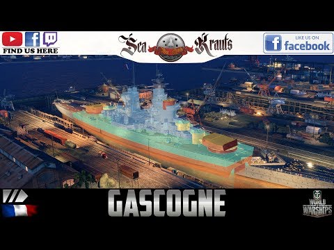 Gascogne - Im Trockendock - Schiffsvorstellung - deutsch - World of Warships