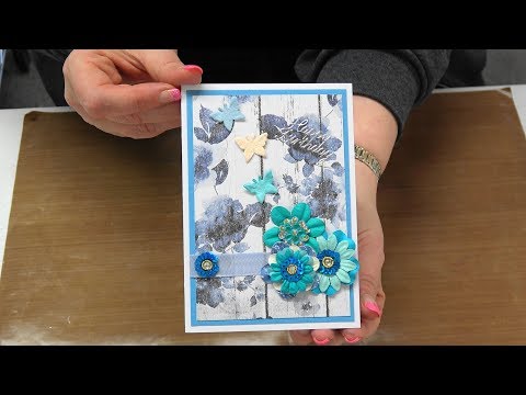 #295 National Scrapbooking Day You Tube Class featuring Prima, Julie Nutting & TrimCrafts