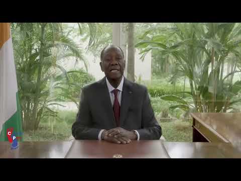 Déclaration du Président  Ouattara depuis la France