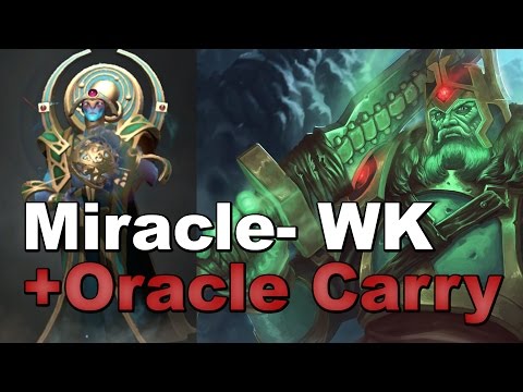 Miracle- Wraith King Oracle Carry Dota 2