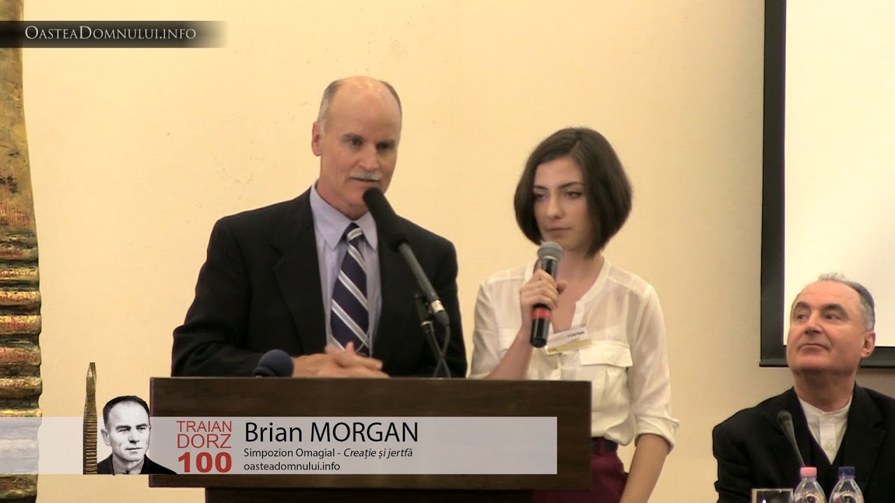 Pastor Brian MORGAN – Simpozion Omagial Traian Dorz 100 – Cluj, 12.09.2013