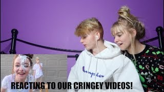 CODY AND ZOE REACT TO THEIR OLD AND CRINGEY VIDEOS!