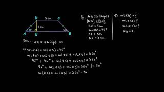 Trapezul isoscel (Aplicație)