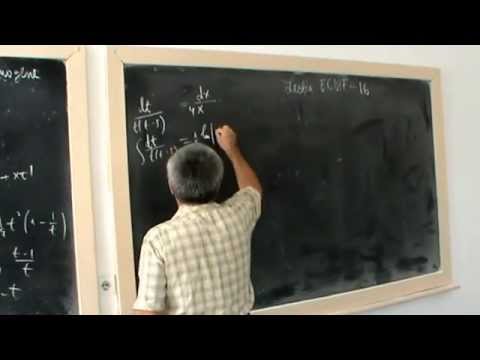 Lectia ECDIF  16 - Ecuatii diferentiale cu variabile separabile