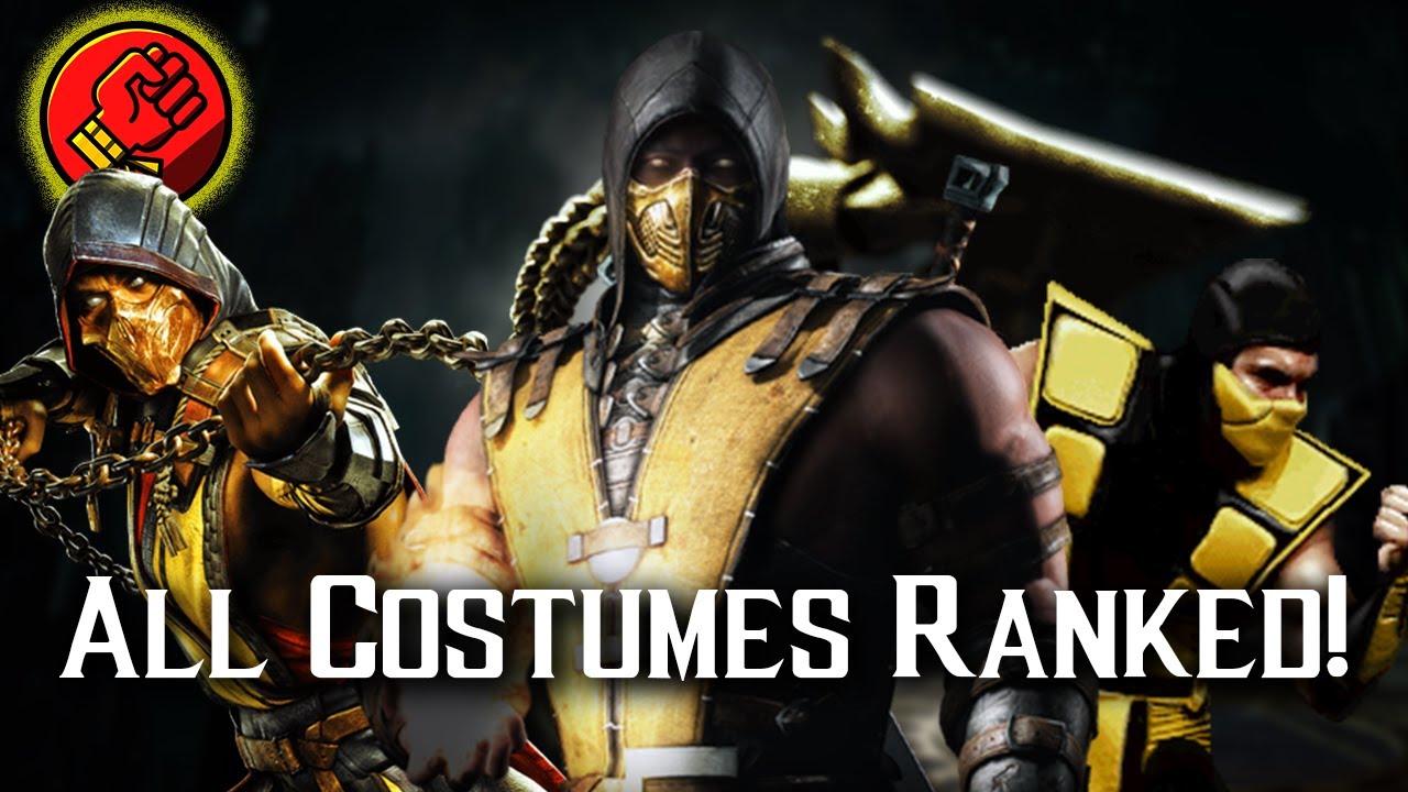 All 26 Scorpion Costumes Ranked! | Mortal Kombat Ranking