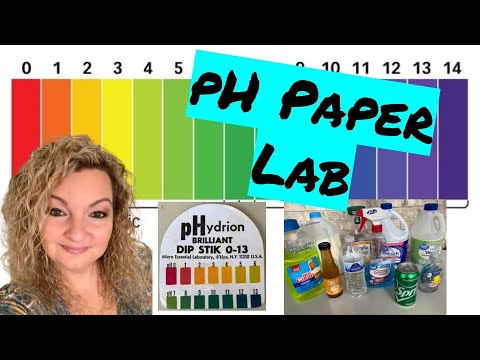 pH Paper Lab | Acids and Bases | pH Scale | pH Level | How to use pH Paper | pH Indicator