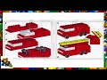 LEGO Instructions Samsonite Model Maker 348 Mini Wheel Car And Truck Set