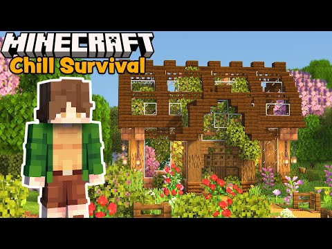 Ultimate Cozy Greenhouse in Minecraft 1.20! Must See!