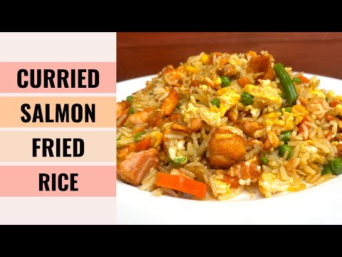 BEST EASY Curried Salmon FRIED RICE Recipe 👍 ｜ Aunty Mary Cooks 💕