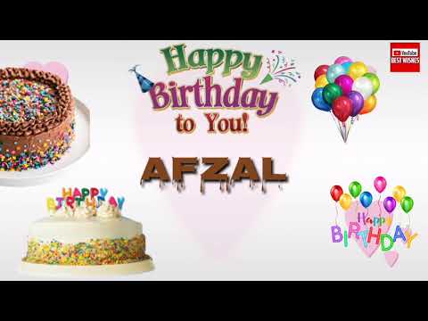 Happy Birthday Afzal _||_Best_Wishes_||