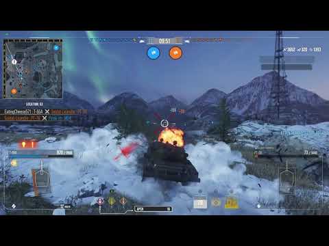 World of Tanks Console T-55A 9 Kills (M)