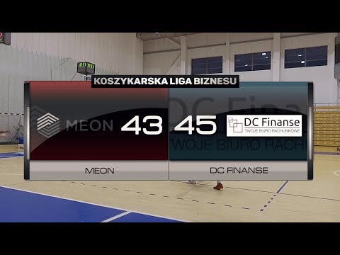 Meon vs DC Finanse - XI kolejka - Poznań - Koszykarska Liga Biznesu