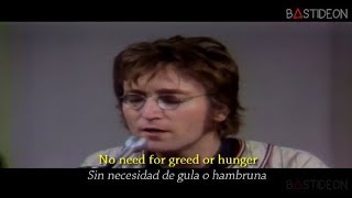 John Lennon - Imagine (Sub Español + Lyrics)