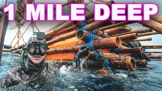i built a bamboo raft & put it in the middle of the ocean (BALI)