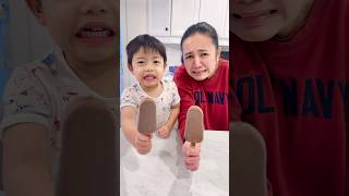 Ice cream prank on mom and baby 👶🏻❤️👧🏻