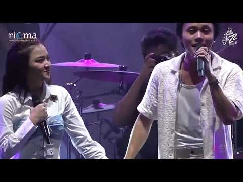 MAHALINI Ft Rizky Febian - Terlukis Indah Live Ramadhan Jazz 2022