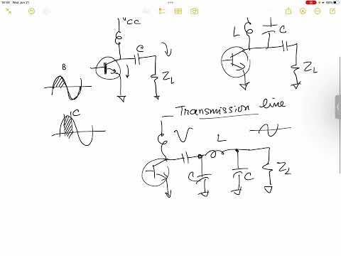 Mạch khuếch đại cao tần lớp B e lớp C (circuito amplificador de RF classe B e classe C)