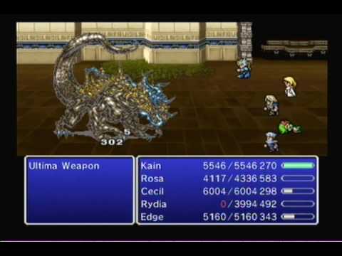 Final Fantasy IV: The After Years - The Crystals - Part 33: Ultima Weapon