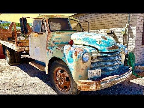 ‘53 Chevy truck FORGOTTEN 38 years, will it run?
