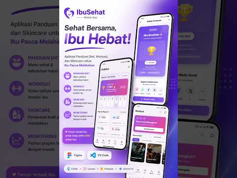 IbuSehat : Aplikasi Panduan Diet, WorkOut, dan Skincare untuk Ibu Paska Melahirkan