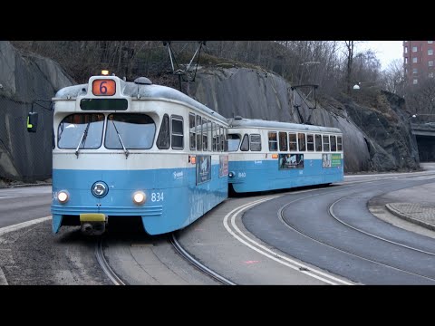 Spårvagnar i centrala Göteborg / Trams in central Gothenburg