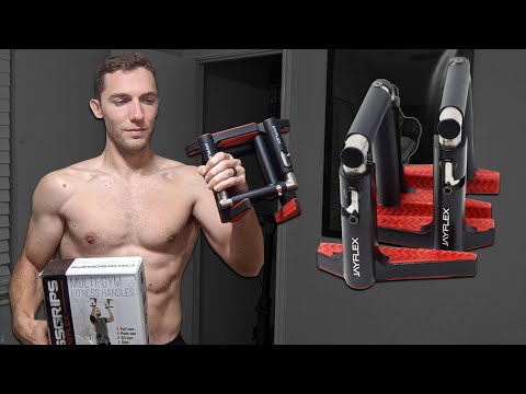 Crossgrips by Jayflex Unboxing & Review - Best Home & Travel Doorway Pull-Up Bar Handles | GamerBody