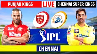 Chennai Vs Punjab Live Scores & Commentary | IPL Live 2023 | CSK vs PBKS Live Scores & Commentary