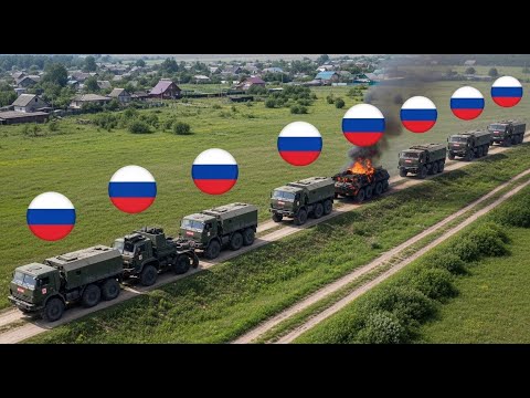 Ukrainian Drones Strike Key Russian Convoy in Tactical Ambush | WarCore