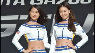 TGRF2018⑪  藤高つばさ(@tsubqchqn)さん 今井みどり(@mitan0607)さん 2018KeePer Angels レースクイーン PRステージ