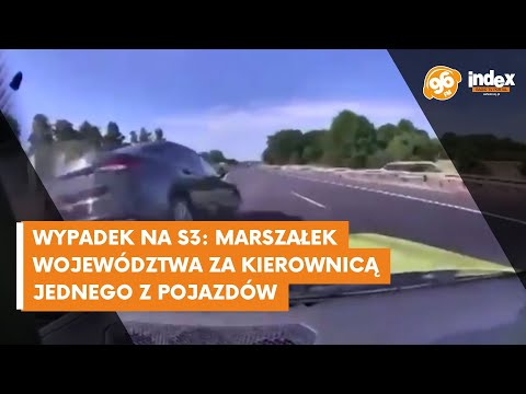 Kolizja Marszałka Jabłońskiego na S3 w rejonie Leśnej Góry 💥🚗 źródło: News Lubuski