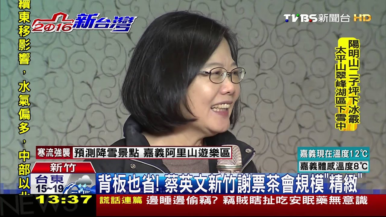 彭淮南拜會僅談紀念幣? 蔡微笑不答